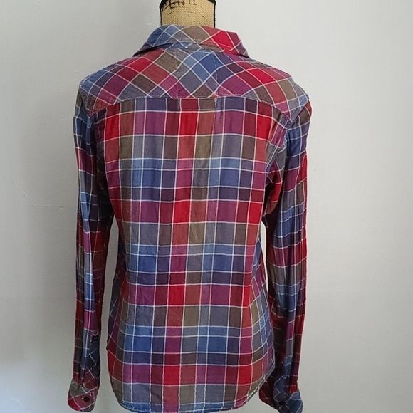 Scotch & Soda Multicolor Plaid Button Down Shirt - Picture 4 of 16